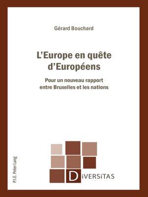 cover image of L'Europe en quête d'Européens